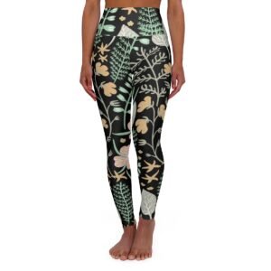 Fallin' Florals High Waisted Yoga Leggings